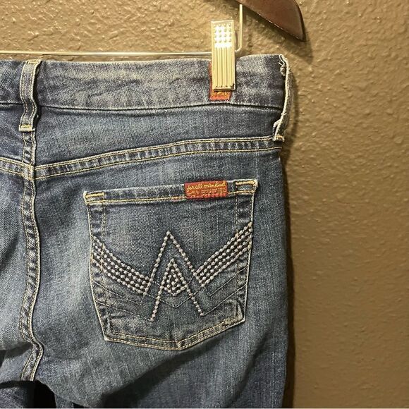 7 for all mankind A Pocket bootcut jeans - Picture 1 of 12